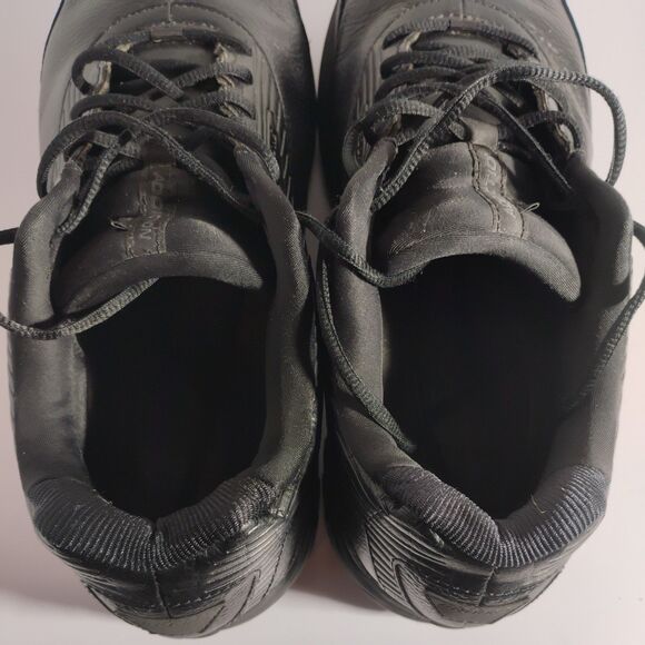 Men\'s 13 2E  W Wide Brooks Addiction Walker 2 1103182E072 Black Leather Shoes main image 9